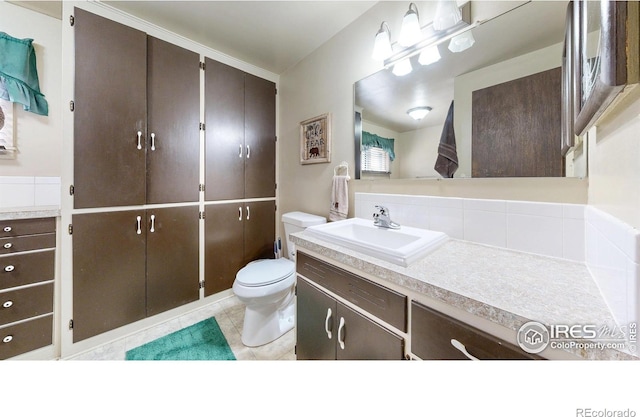 30 Falls Creek Dr, Bellvue, CO 80512 - bathroom with toilet and vanity