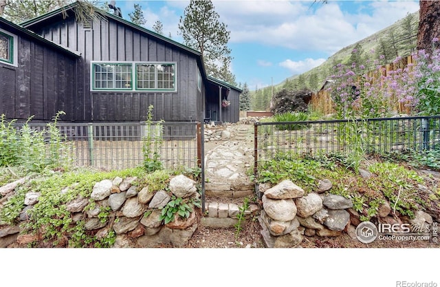 30 Falls Creek Dr, Bellvue, CO 80512 - view of property exterior with board and batten siding
