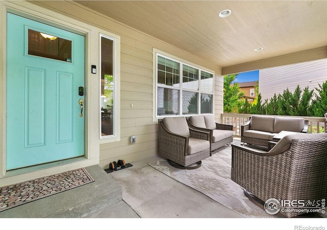 3001 Nebula Ct, Loveland, CO 80537 - view of exterior entry with outdoor lounge area