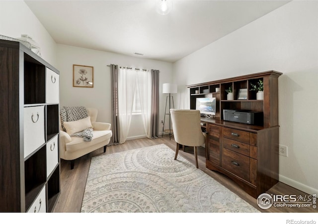 34427 County Rd W, Hillrose, CO 80733 - office space with light wood-style floors and baseboards
