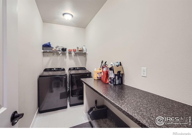 825 Forest Canyon Rd, Severance, CO 80550 - laundry room with washing machine and dryer