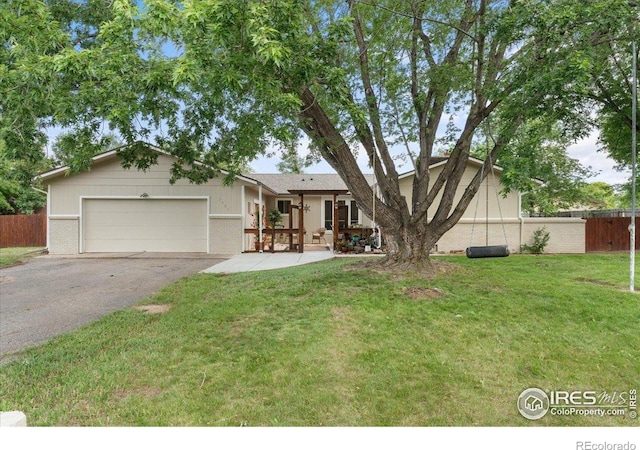 3421 Surrey Ln, Fort Collins, CO 80524 - ranch-style home featuring driveway and an attached garage