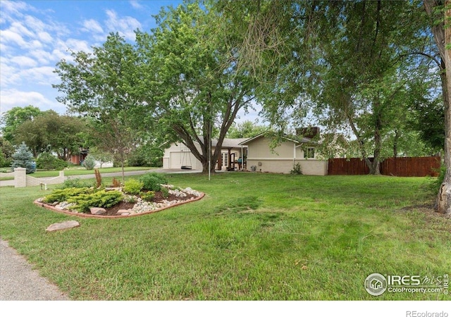 3421 Surrey Ln, Fort Collins, CO 80524 - view of yard with driveway