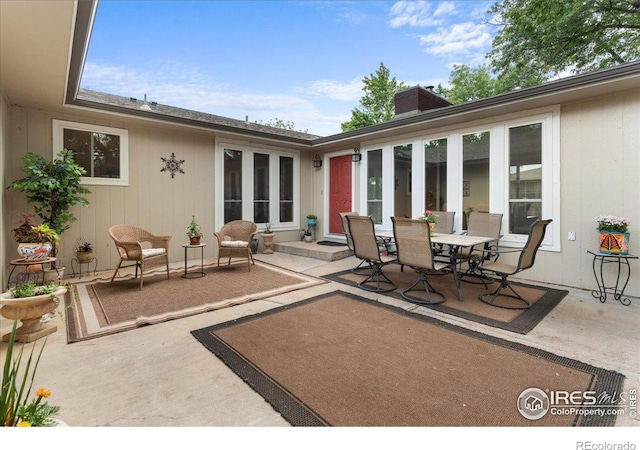 3421 Surrey Ln, Fort Collins, CO 80524 - view of patio / terrace with outdoor dining area