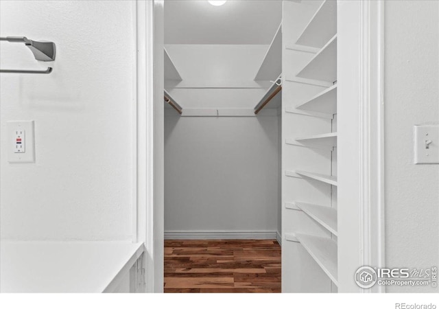 3421 Surrey Ln, Fort Collins, CO 80524 - spacious closet featuring wood finished floors