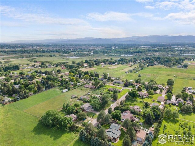 3421 Surrey Ln, Fort Collins, CO 80524 - bird's eye view of a mountainous background