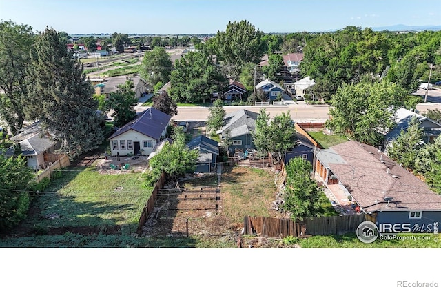 143 W 10th St, Loveland, CO 80537 - aerial view of residential area