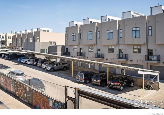 2500 Walnut St Unit 201, Denver, CO 80205 - view of covered parking lot
