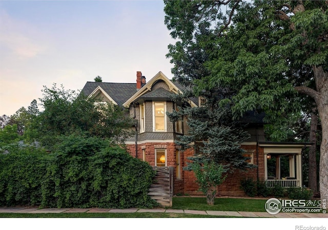 505 Pine St, Boulder, CO 80302 - victorian-style house with a chimney