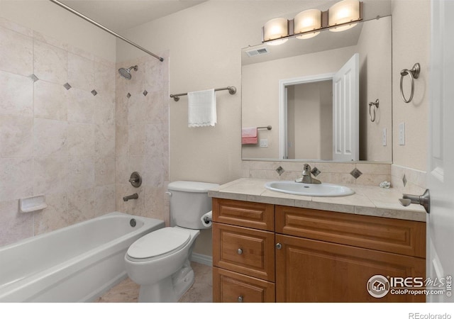 1231 Hawk Ridge Rd, Lafayette, CO 80026 - full bathroom with vanity and tub / shower combination