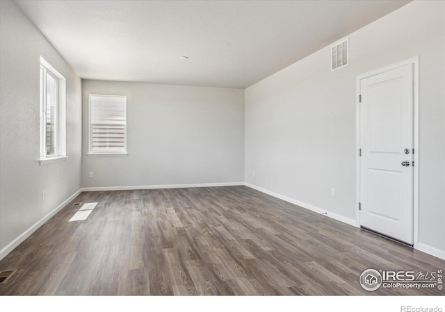 850 Mesic Ln, Windsor, CO 80550 - empty room featuring wood finished floors and baseboards