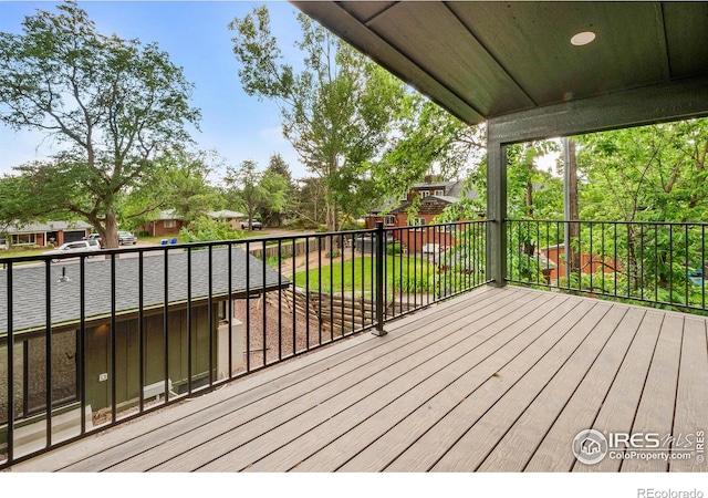 2009 18th Ave, Greeley, CO 80631 - view of wooden terrace