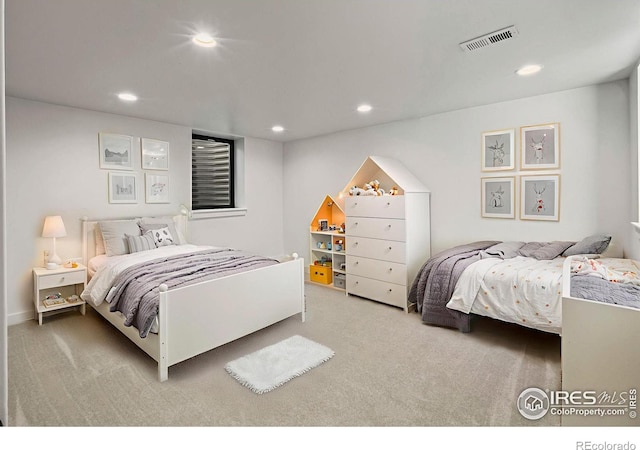 2009 18th Ave, Greeley, CO 80631 - bedroom featuring carpet flooring and recessed lighting