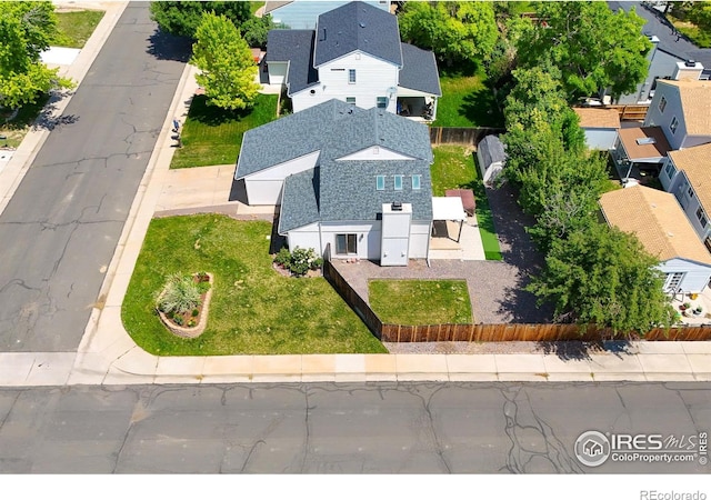 7414 Benton St, Arvada, CO 80003 - aerial perspective of suburban area
