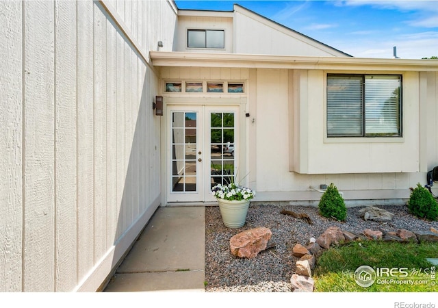 7414 Benton St, Arvada, CO 80003 - view of exterior entry featuring french doors
