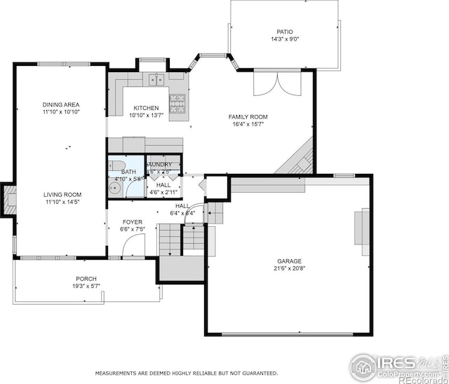1620 Oak Ave, Boulder, CO 80304 - view of room layout