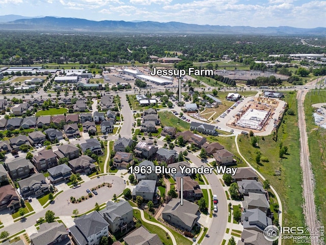 1963 Blue Yonder Way, Fort Collins, CO 80525 - view of property location featuring a mountain backdrop