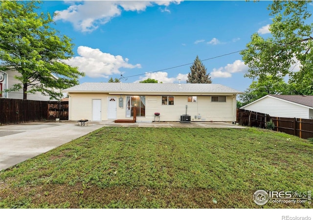 1607 Rushmore Dr, Colorado Springs, CO 80910 - back of house with a patio area