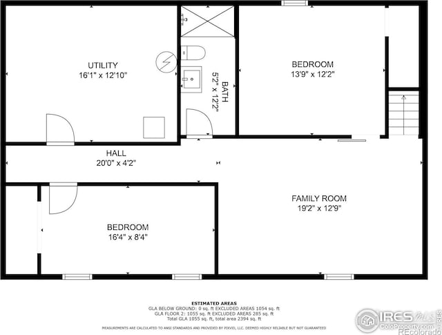 1607 Rushmore Dr, Colorado Springs, CO 80910 - view of room layout