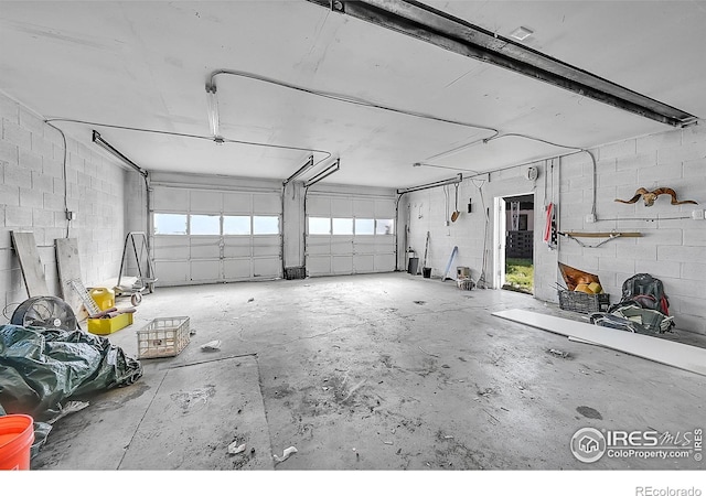 707 E Emma St, Lafayette, CO 80026 - garage with concrete block wall