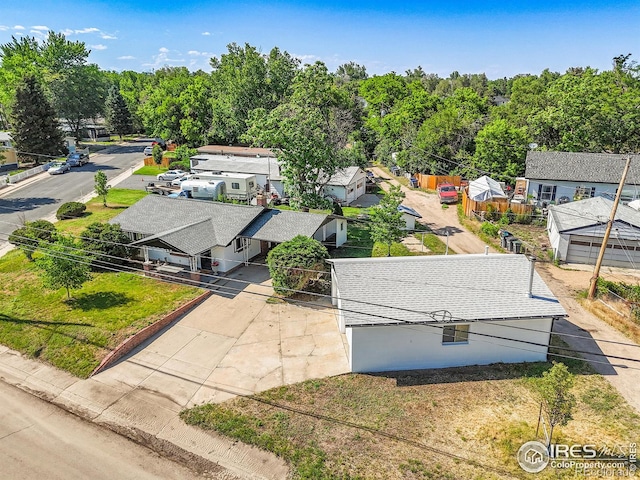 707 E Emma St, Lafayette, CO 80026 - aerial view of residential area