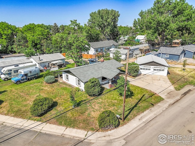 707 E Emma St, Lafayette, CO 80026 - aerial perspective of suburban area