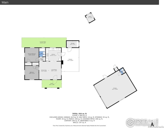 707 E Emma St, Lafayette, CO 80026 - view of property floor plan