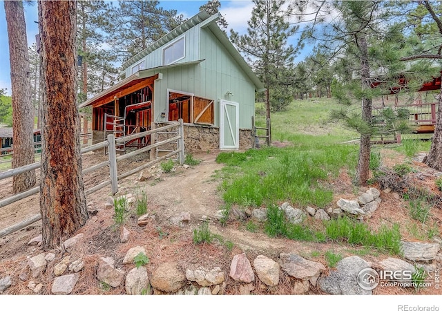 849 Mountain Meadows Rd, Boulder, CO 80302 - view of outdoor structure with an exterior structure