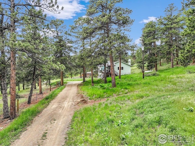 849 Mountain Meadows Rd, Boulder, CO 80302 - view of dirt / gravel road