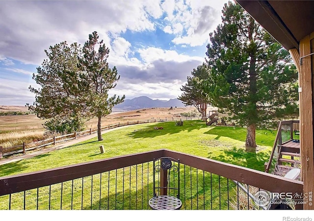 1624 Bradley Ct, Boulder, CO 80305 - deck with a mountain view and a rural view