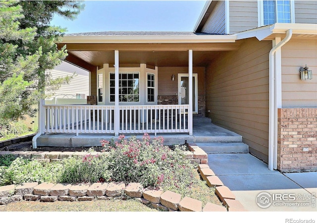 3228 Borrossa St, Evans, CO 80634 - entrance to property featuring a porch