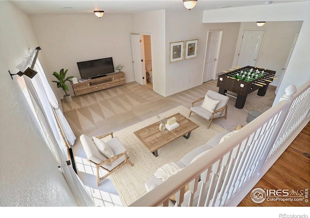 3228 Borrossa St, Evans, CO 80634 - view of carpeted living room