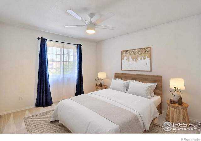 3228 Borrossa St, Evans, CO 80634 - bedroom featuring carpet and ceiling fan