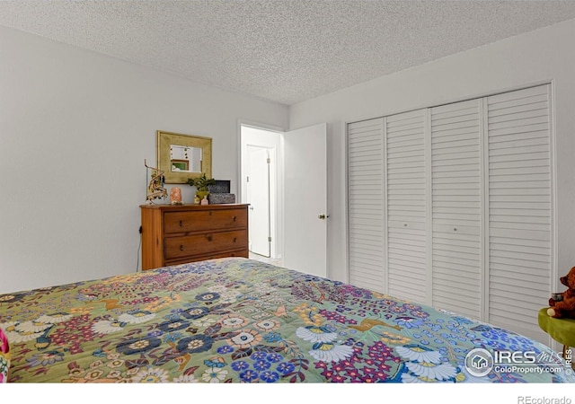 1113 Elysian Field Dr Unit A, Lafayette, CO 80026 - bedroom with a textured ceiling and a closet