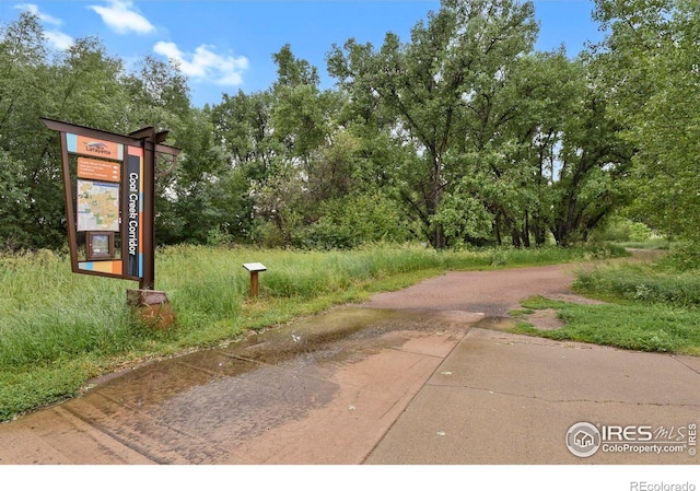 1113 Elysian Field Dr Unit A, Lafayette, CO 80026 - view of street featuring view of wooded area