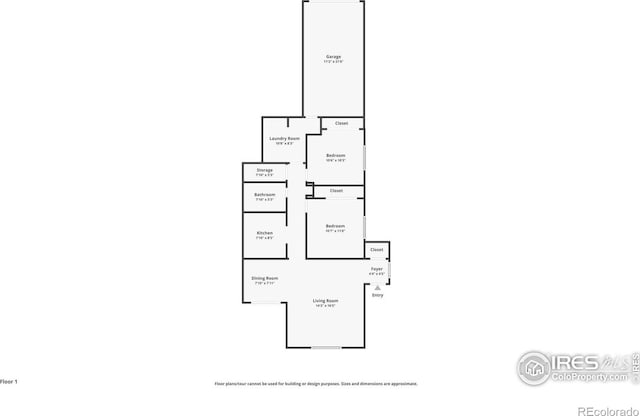 1113 Elysian Field Dr Unit A, Lafayette, CO 80026 - view of room layout