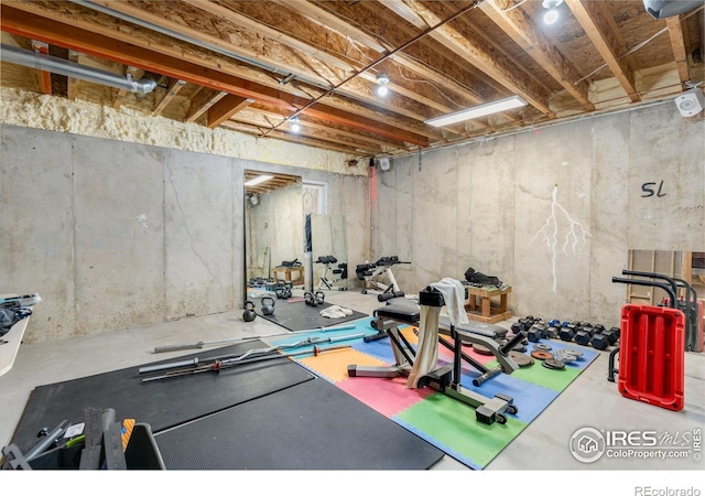 232 Ricker Ln, Johnstown, CO 80534 - view of exercise area