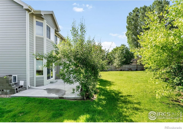 232 Ricker Ln, Johnstown, CO 80534 - view of yard with a patio area