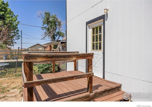 311 12th Ave, Greeley, CO 80631 - view of wooden terrace