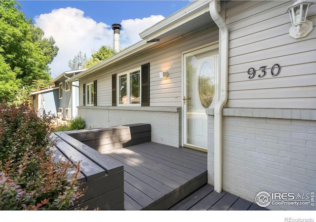 930 Vanderbilt Ct, Fort Collins, CO 80525 - view of wooden deck
