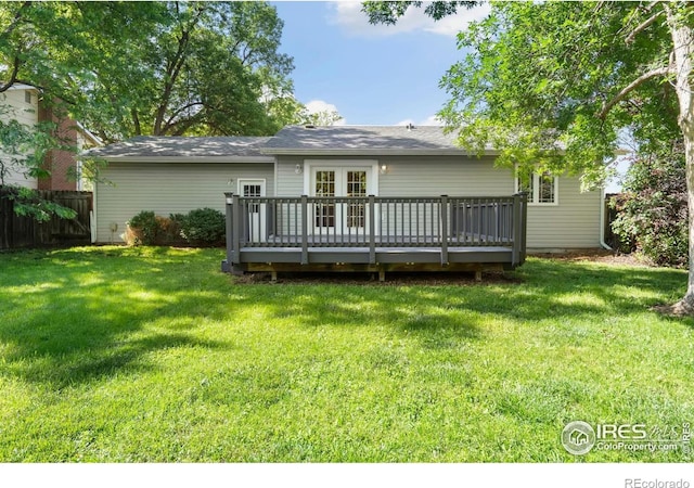 930 Vanderbilt Ct, Fort Collins, CO 80525 - rear view of property with a wooden deck