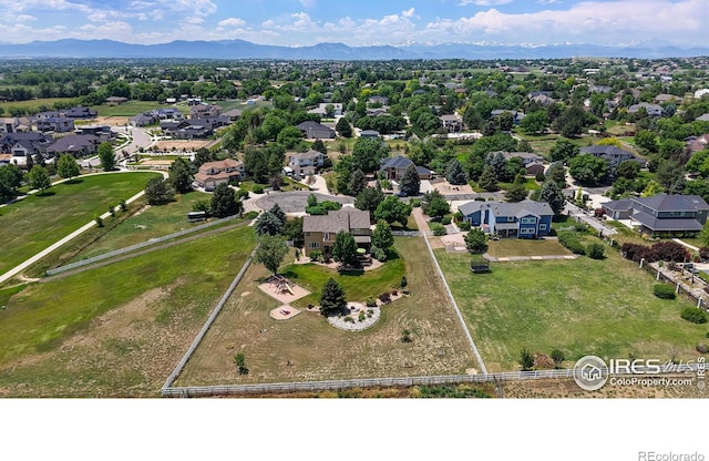 14652 Kalamath Ct, Westminster, CO 80023 - aerial perspective of suburban area featuring mountains