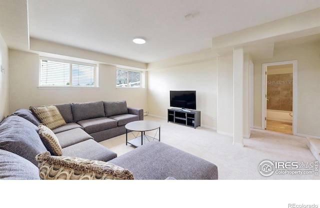 14652 Kalamath Ct, Westminster, CO 80023 - living room with carpet flooring and baseboards