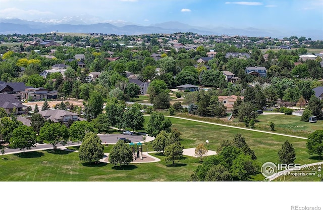 14652 Kalamath Ct, Westminster, CO 80023 - aerial perspective of suburban area featuring mountains