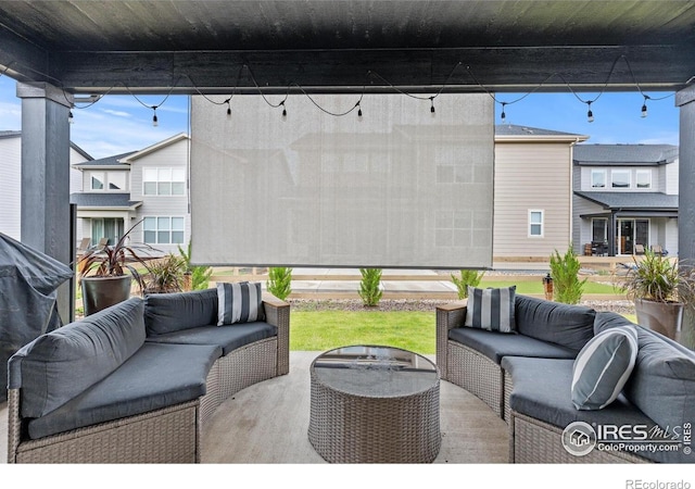 5056 Blanchette St, Timnath, CO 80547 - view of patio with outdoor lounge area