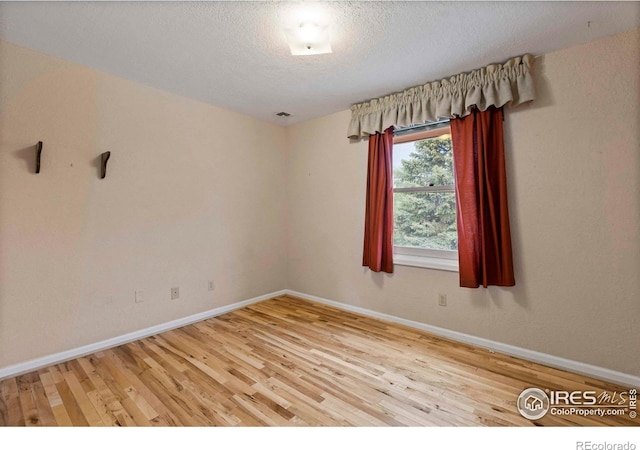 412 Terry Point Dr, Fort Collins, CO 80524 - unfurnished room with light wood-type flooring and a textured ceiling