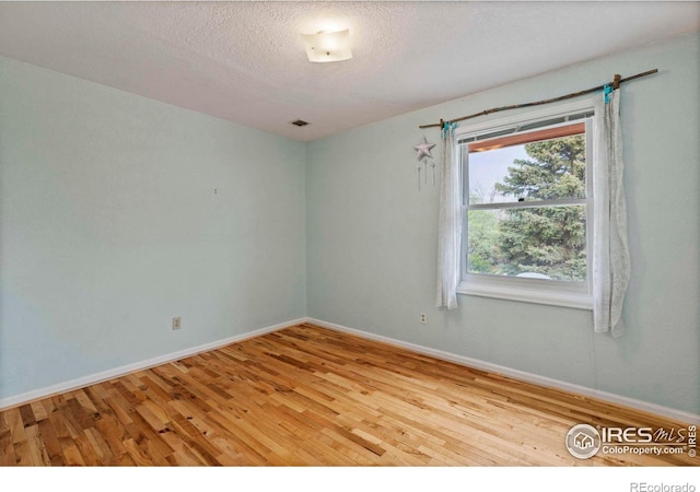 412 Terry Point Dr, Fort Collins, CO 80524 - unfurnished room featuring wood finished floors and a textured ceiling