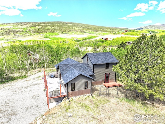 1424 Sheep Ridge Rd, Fairplay, CO 80440 - view from above of property