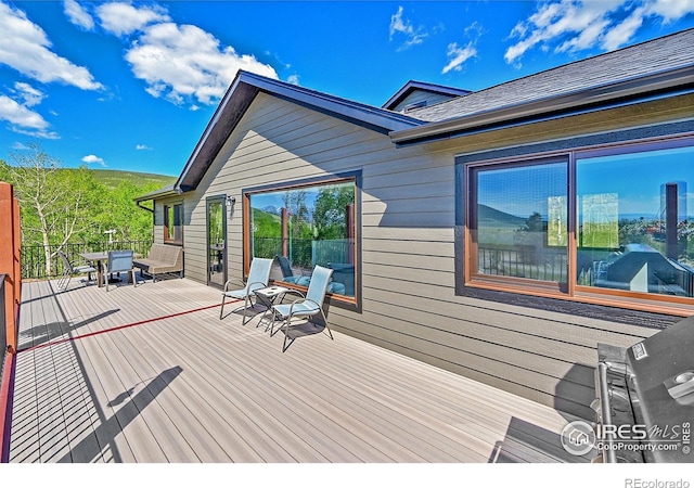 1424 Sheep Ridge Rd, Fairplay, CO 80440 - view of deck