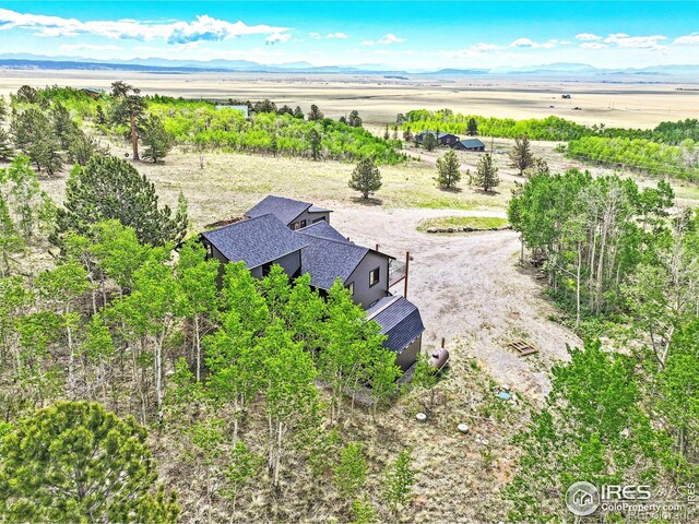 1424 Sheep Ridge Rd, Fairplay, CO 80440 - overview of rural landscape with a mountainous background